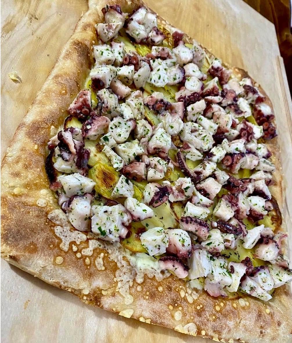 Pizza polpo e patate